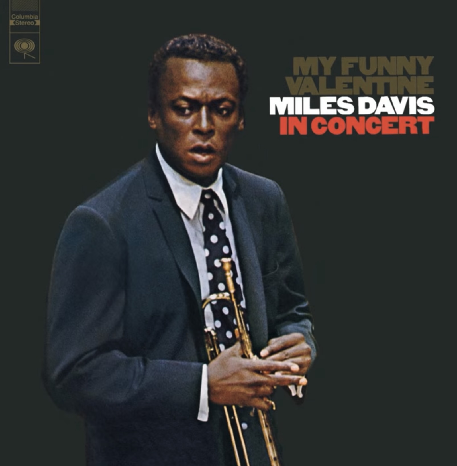 the cover of the album My Funny Valentine by Miles Davis